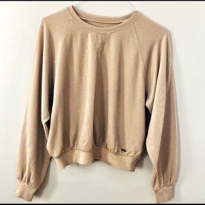 Hollister Long Sleeve Boyfriend Shirt, Size M